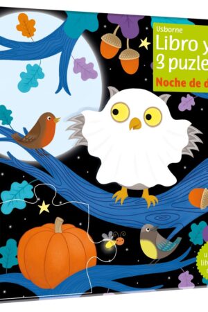 NOCHE DE DISFRACES LIBRO Y 3 PUZLES