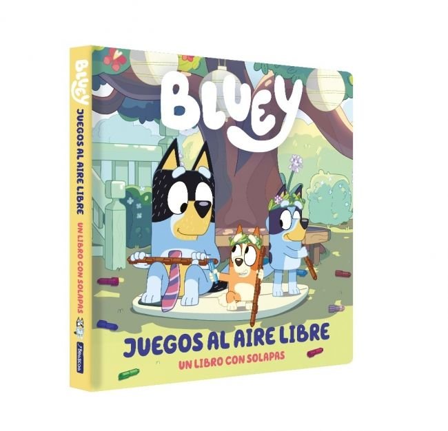 BLUEY - JUEGOS AL AIRE LIBRE (LIBRO DE CARTON CON