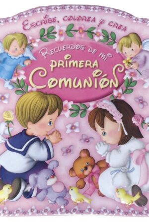 RECUERDOS DE MI PRIMERA COMUNIÓN ROSA