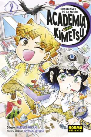 GUARDIANES DE LA NOCHE. ACADEMIA KIMETSU 02