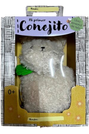 MI PRIMER CONEJITO LIBRO DE TELA