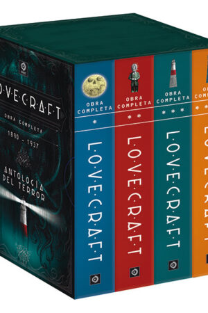 ESTUCHE H.P. LOVECRAFT OBRA COMPLETA 4 VOLUMENES
