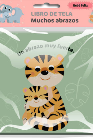 BEBE FELIZ LIBRO DE TELA MUCHOS ABRAZOS