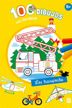 100 DIBUJOS COLOREAR TRANSPORTES