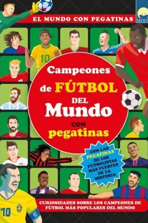 CAMPEONES DE FUTBOL DEL MUNDO PEGATINAS