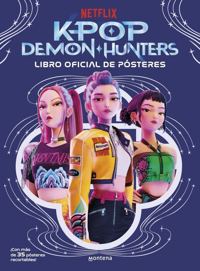 K-POP DEMON HUNTERS - LIBRO OFICIAL DE POSTERS