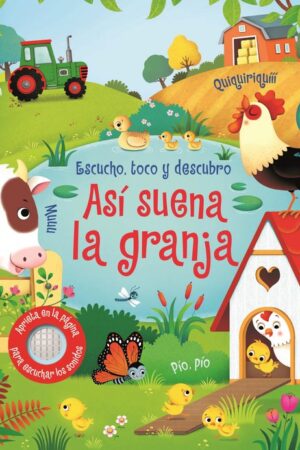 ASI SUENA LA GRANJA.(ESCUCHO, TOCO Y DESCUBRO)