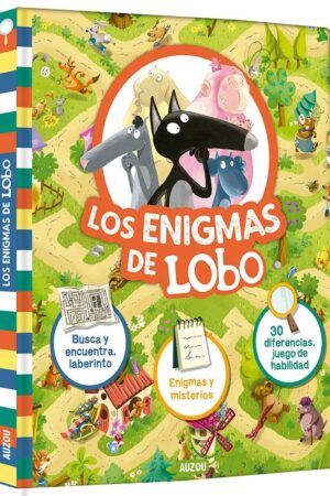 LOS ENIGMAS DE LOBO. BUSCA Y ENCUENTRA Y LABERINTO