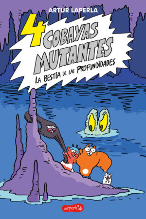 4 cobayas mutantes La bestia de las profundidades