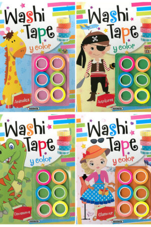 WASHI TAPE 4 TITULOS