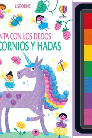UNICORNIOS Y HADAS PINTA CON LOS DEDOS