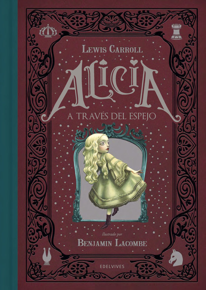ALICIA A TRAVES DEL ESPEJO.(CON IMAGENES DESPLEGAB