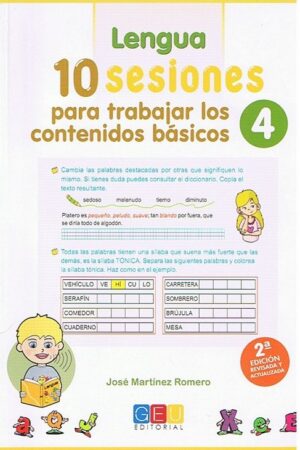 10 SESIONES 4 PARA TRABAJAR LOS CONTENIDOS BÁSICOS