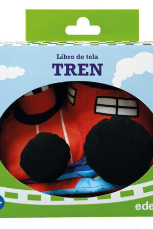 TREN LIBRO DE TELA PARA BEBES