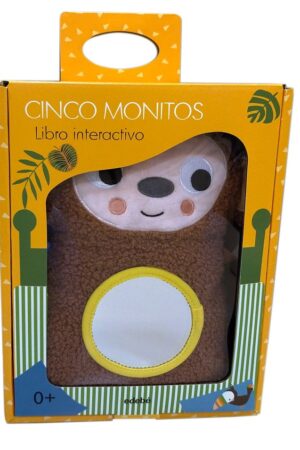 CINCO MONITOS LIBRO INTERACTIVO PARA BEBES