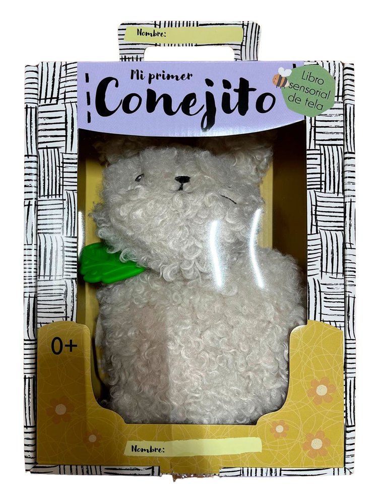 MI PRIMER CONEJITO LIBRO DE TELA