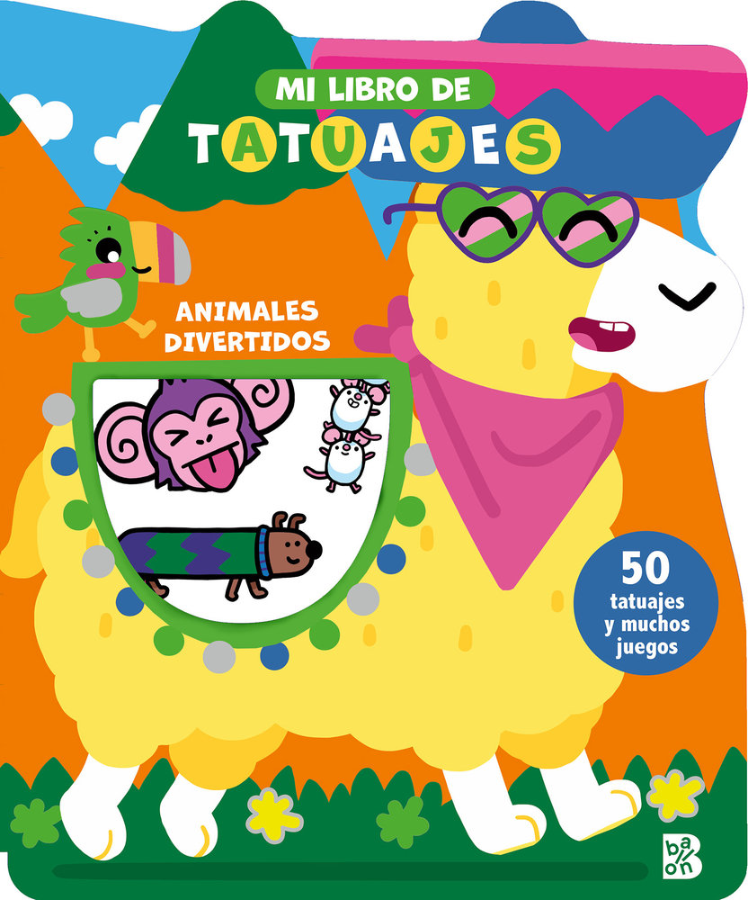 MI LIBRO DE TATUAJES ANIMALES DIVERTIDOS