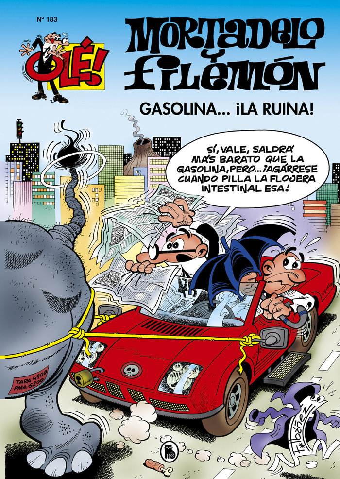 GASOLINA LA RUINA OLE MORTADELO 183