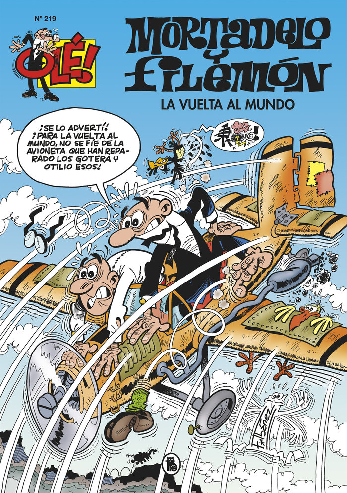 OLE MORTADELO Y FILEMON 219 - LA VUELTA AL MUNDO