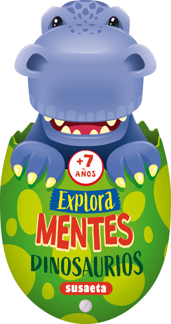 EXPLORA MENTES DINOSAURIOS + DE 7 AQOS