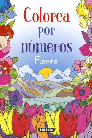 FLORES COLOREA POR NÚMEROS