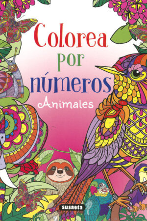 ANIMALES, COLOREA POR NUMEROS
