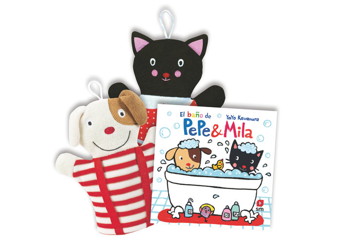 EL BAÑO DE PEPE Y MILA+Manopla