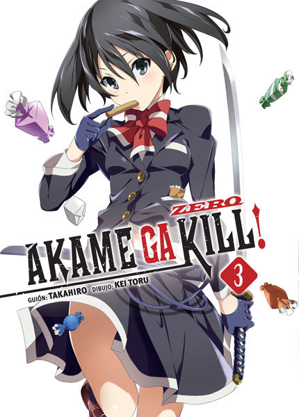 3.AKAME GA KILL ZERO!.(COMIC MANGA)