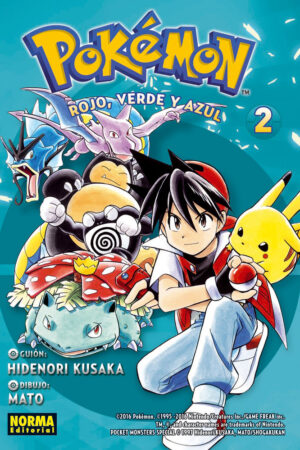 POKEMON 2 ROJO VERDE Y AZUL 2