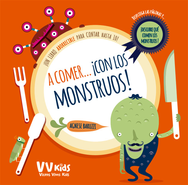 A COMER CON LOS MONSTRUOS (VVKIDS)