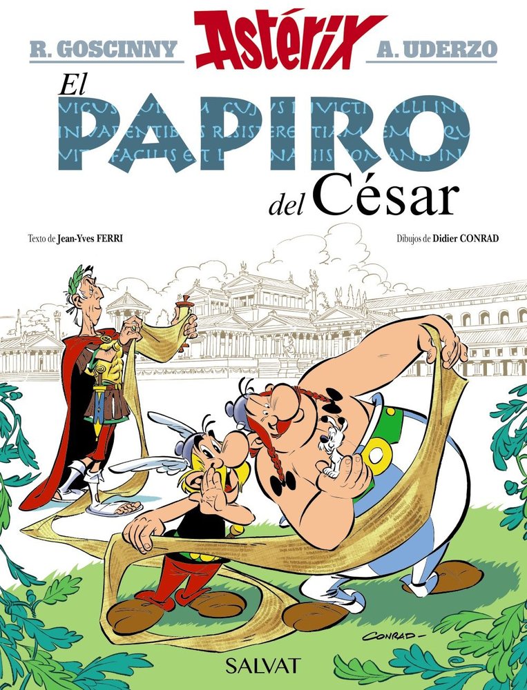 ASTERIX Y EL PAPIRO DEL CESAR