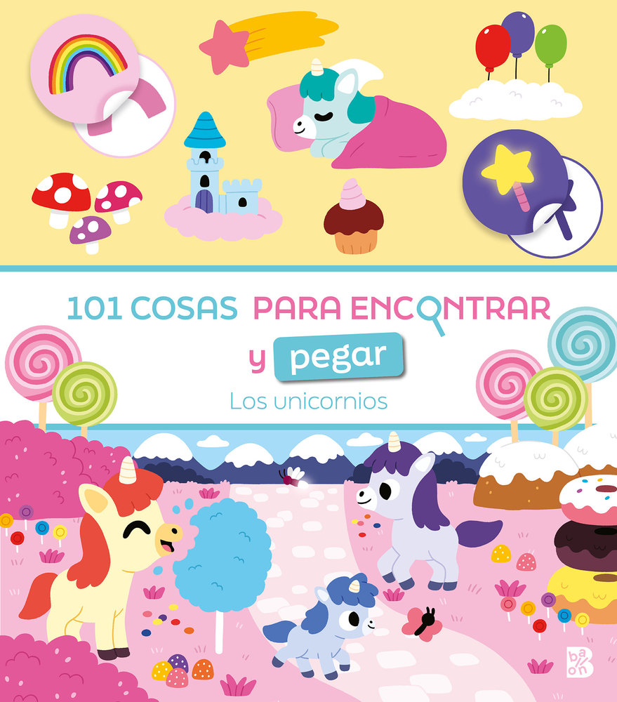 101 COSAS ENCONTRAR Y PEGAR UNICORNIOS