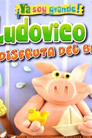 LUDOVICO DISFRUTA DEL BAÑO