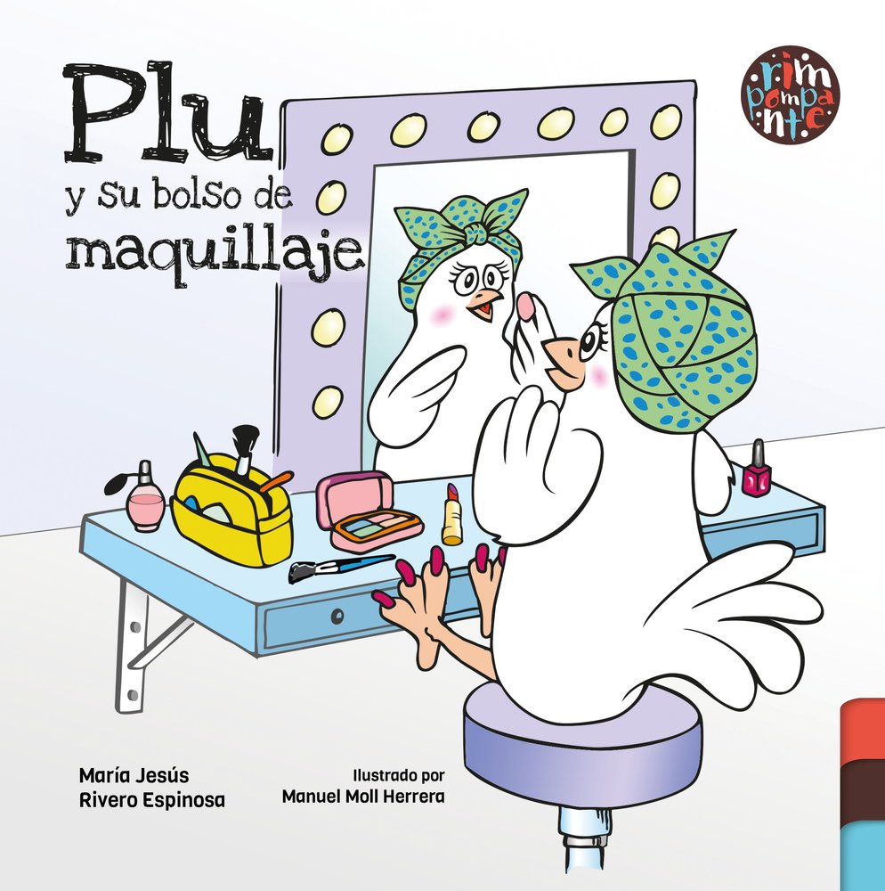 Plu y su bolso de maquillaje