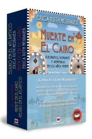 PACK COZY CRIME(MUERTE CAIRO+PELIG.ATLAN