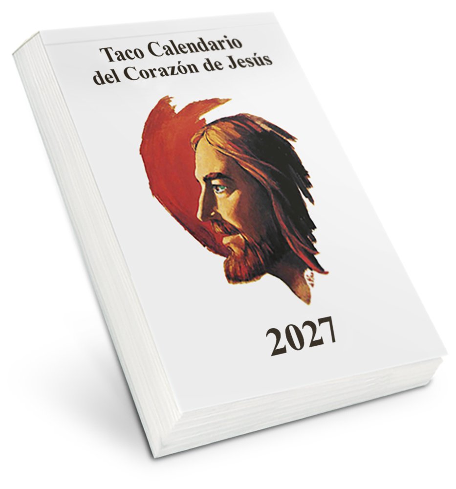 Taco Calendario del Corazón de Jesús - Clásico con imán - 2027