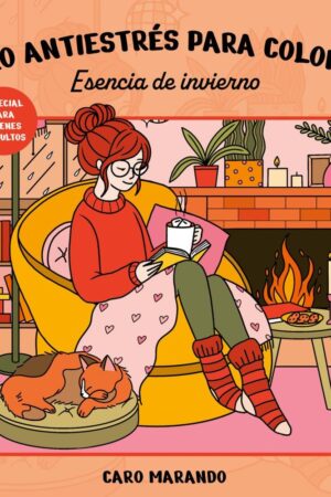 LIBRO ANTIESTRÉS PARA COLOREAR-ESENCIA DE INVIERNO