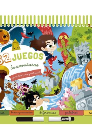 Busca y encuentra. 32 juegos de aventuras para hacer una y mil veces. Bloc con anillas