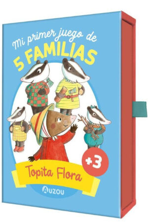 Topita Flora. 5 familias. Juego de cartas