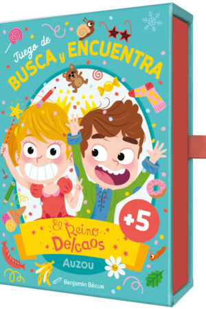 Busca y encuentra en el Reino Delcaos. Juego de cartas