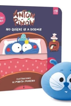Pack Antón Piñón no quiere ir a dormir + lámpara